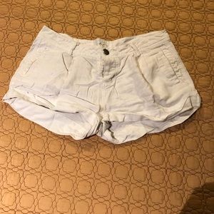 White Cotten shorts